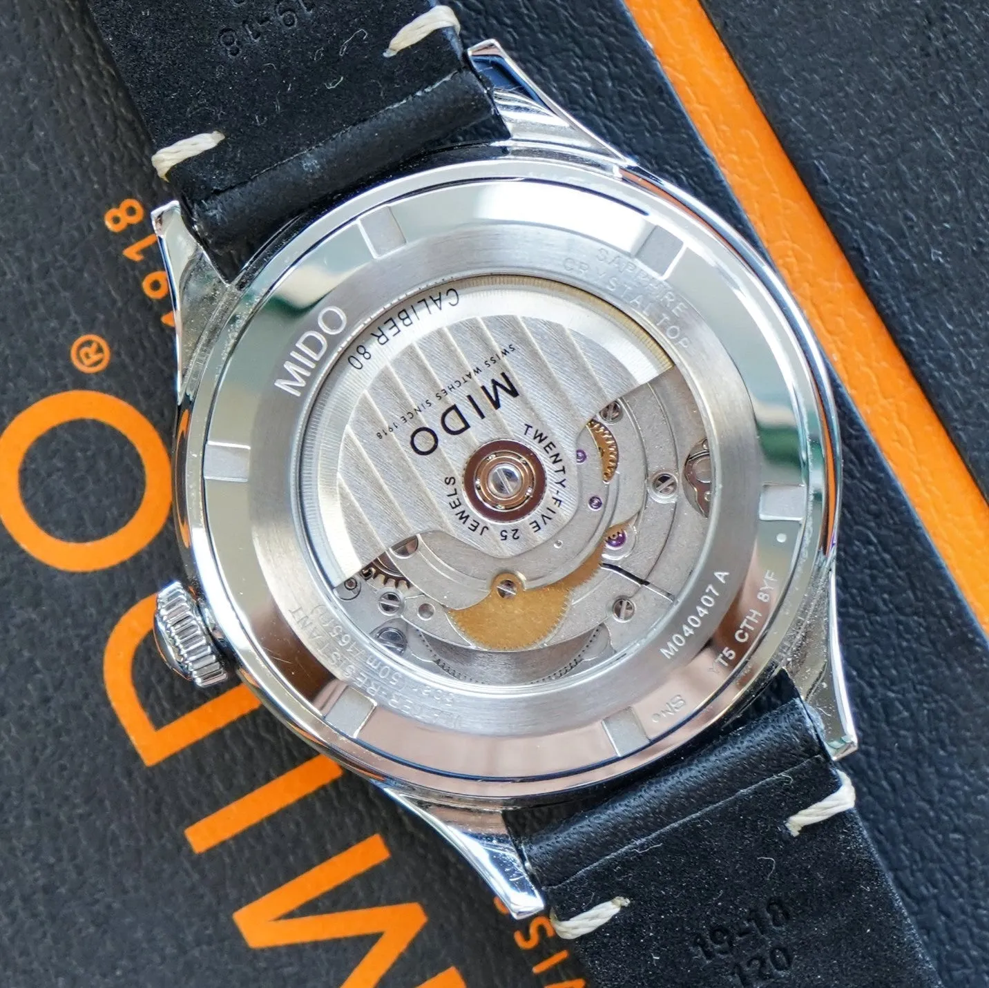 MIDO Multifort Patrimony Automatic Watch M040407A Swiss Wristwatch - ALL Original - IN BOX!
