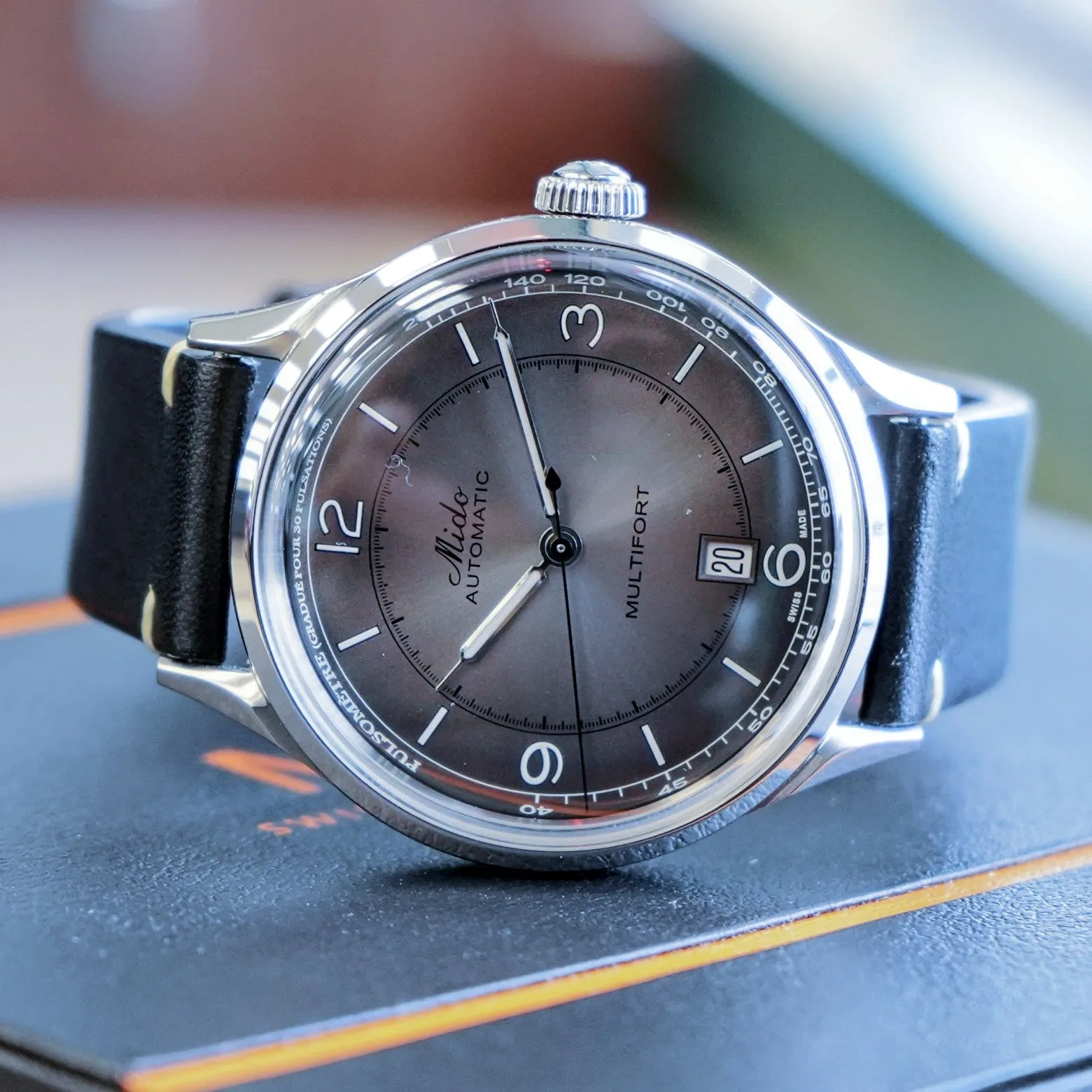 MIDO Multifort Patrimony Automatic Watch M040407A Swiss Wristwatch - ALL Original - IN BOX!
