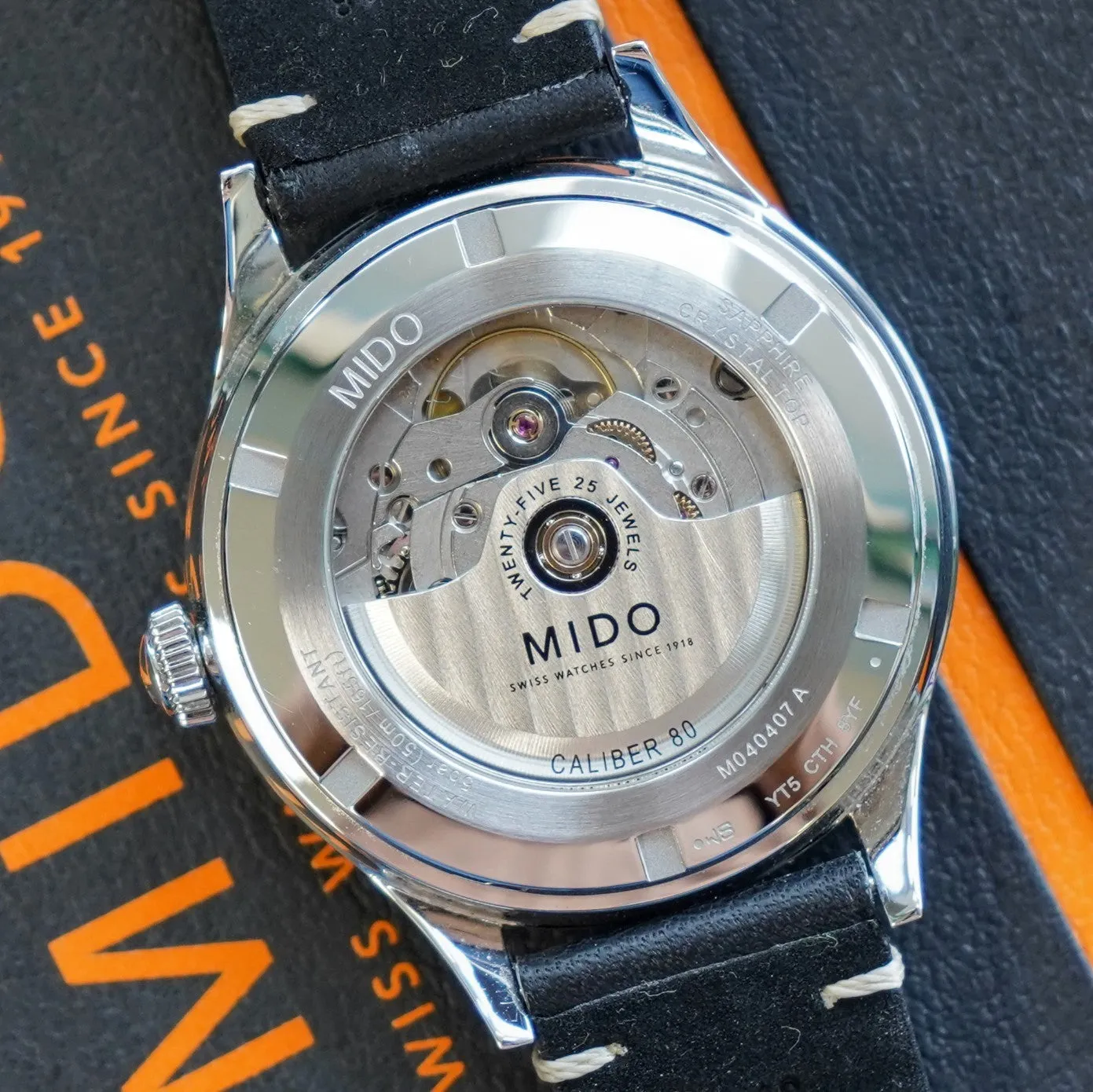 MIDO Multifort Patrimony Automatic Watch M040407A Swiss Wristwatch - ALL Original - IN BOX!
