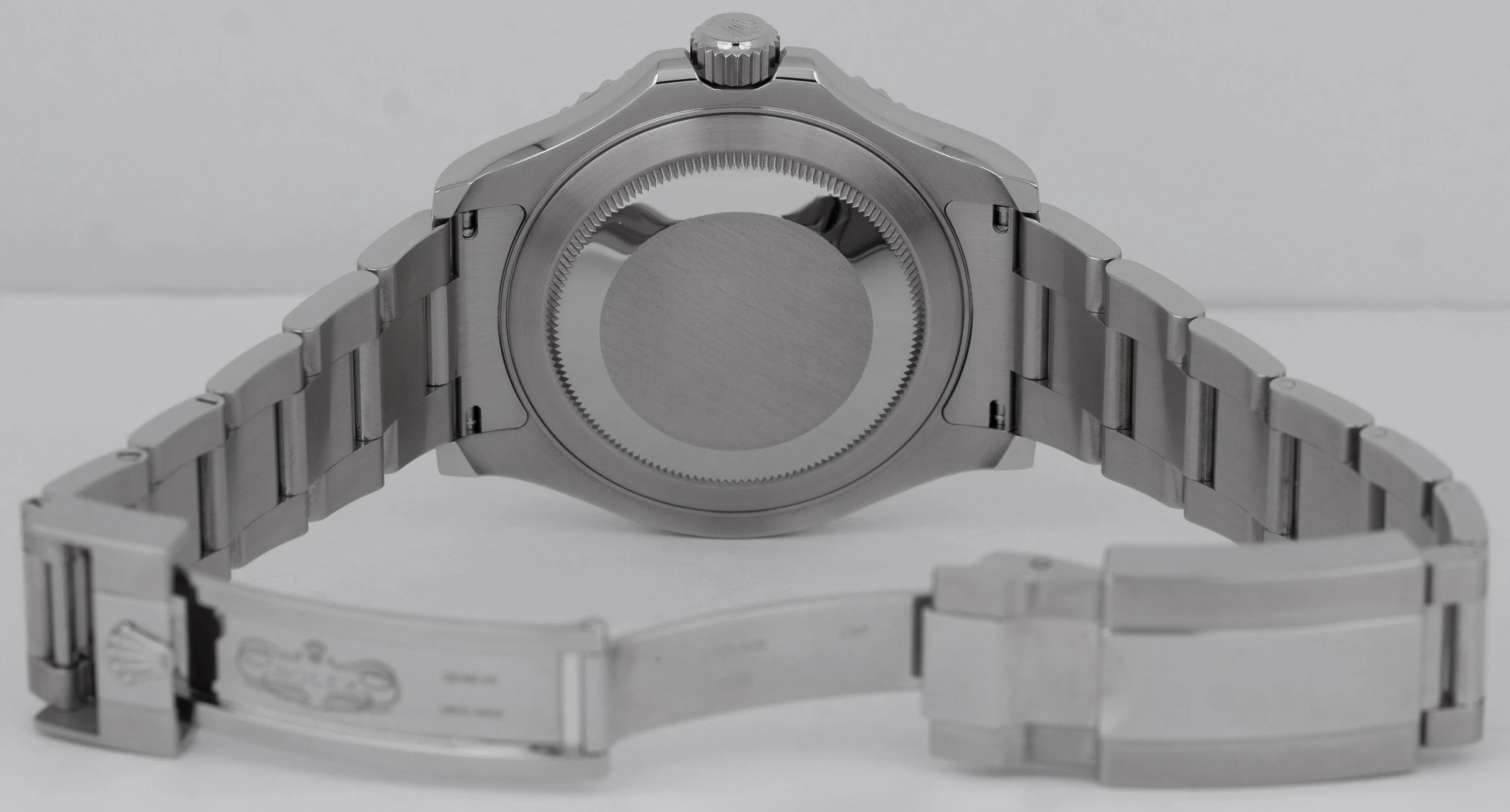 MINT Rolex Yacht-Master PAPERS Steel Platinum Stainless Steel 40mm 116622 B P