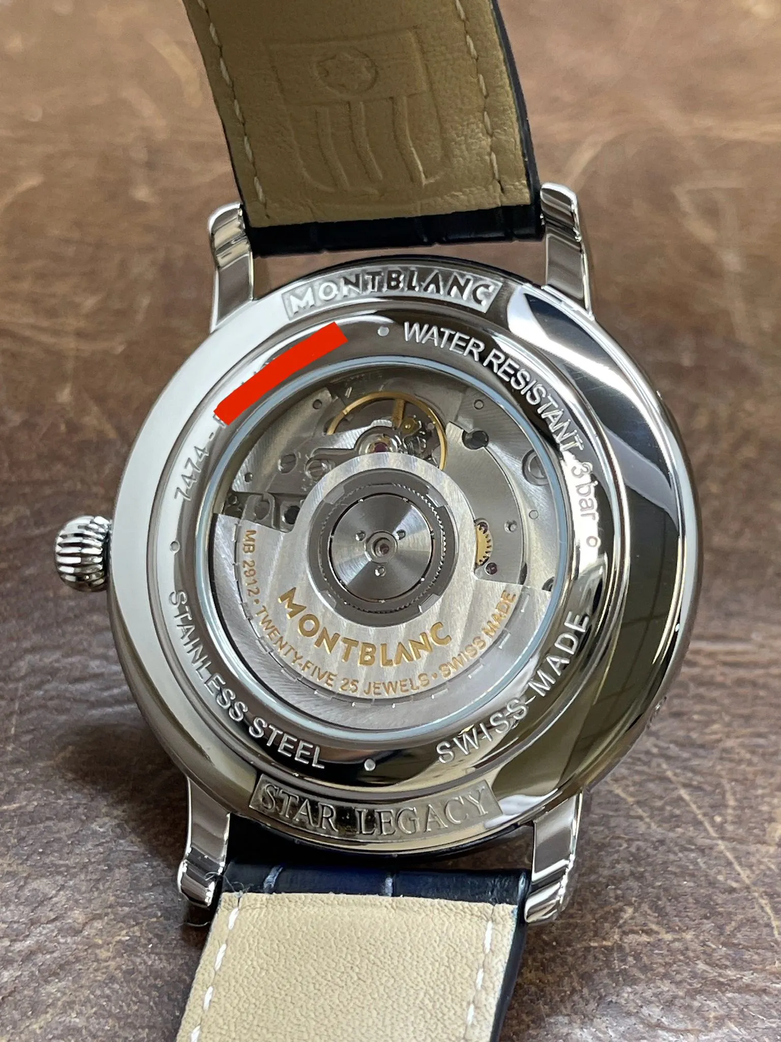 Montblanc Star Legacy Full Calendar 119955 Silver Dial Automatic Men's Watch