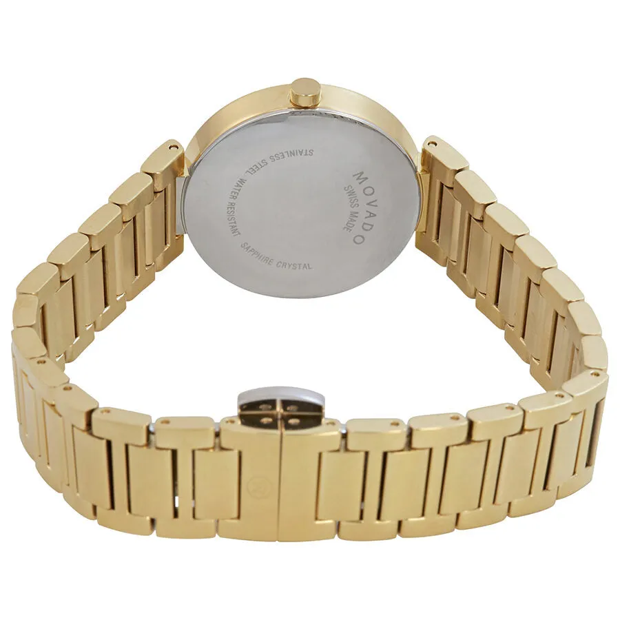 Movado Modern Classic Mother of Pearl Diamond Dial Ladies Watch 0607105