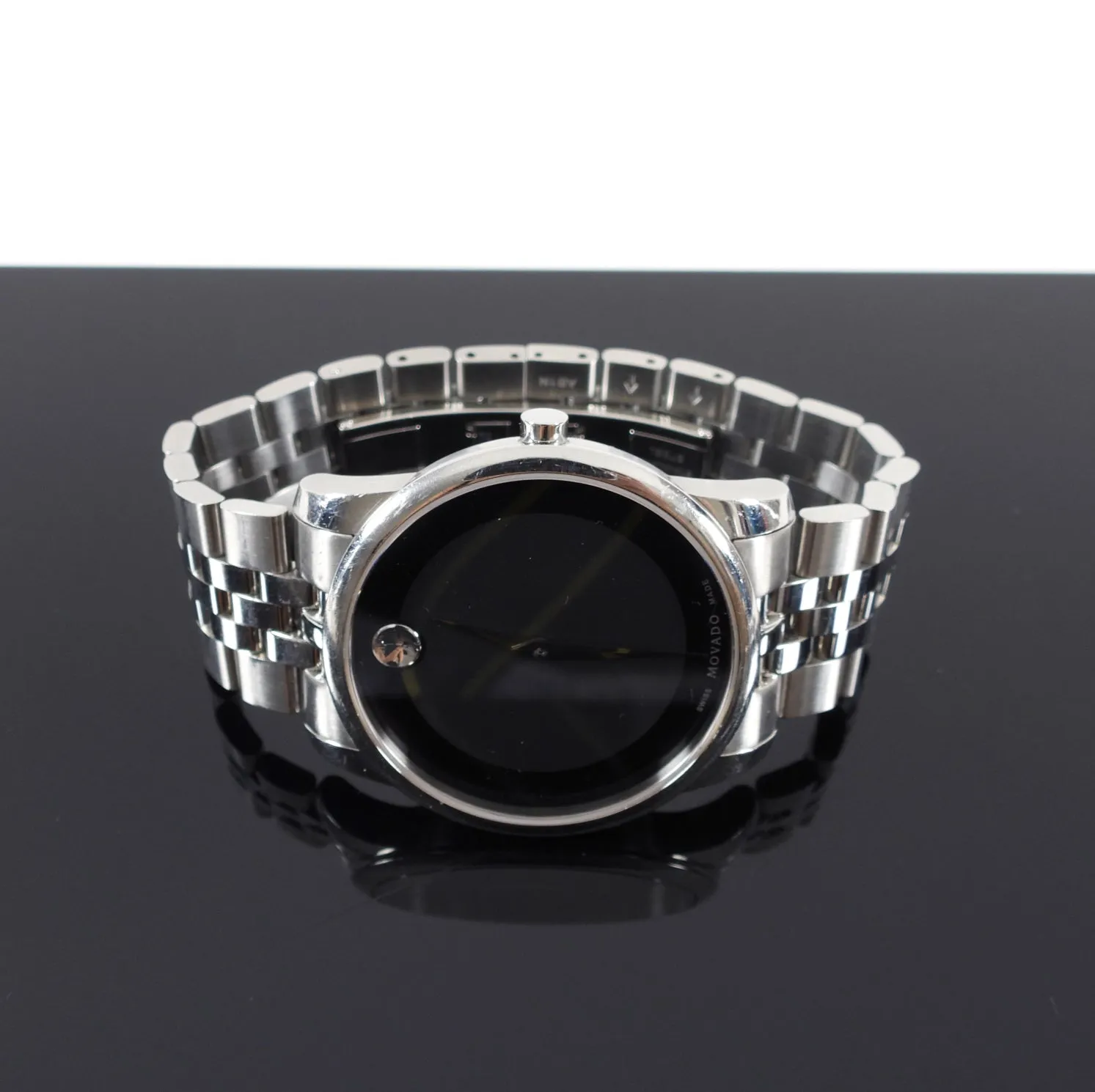 Movado Museum Classic 39mm Stainless Wrist Watch