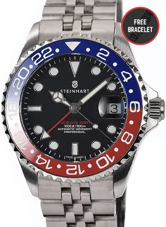Ocean 39 GMT Blue/Red Ceramic 2