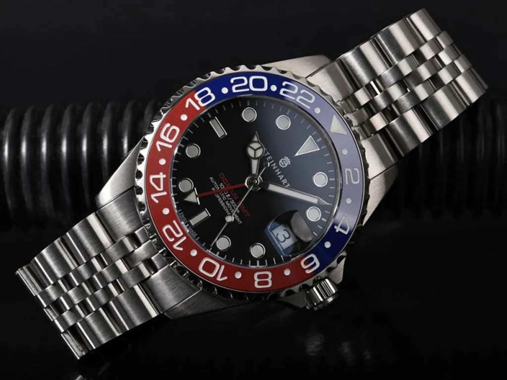 Ocean 39 GMT Blue/Red Ceramic 2