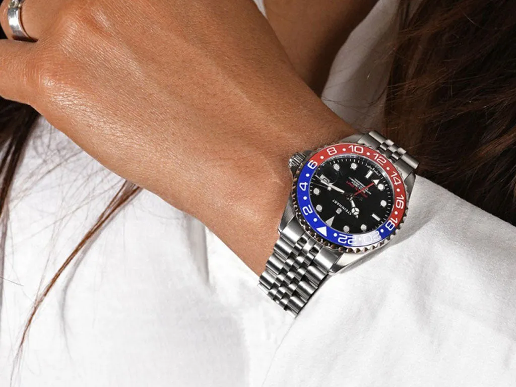 Ocean 39 GMT Blue/Red Ceramic 2