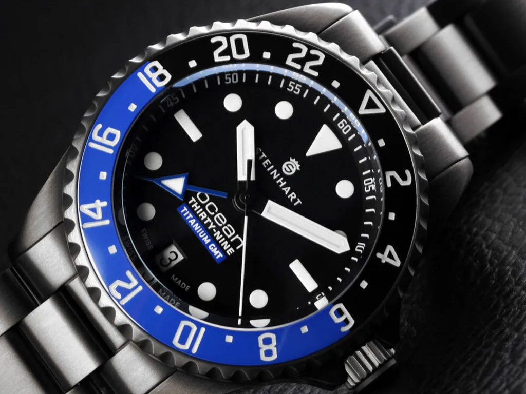 Ocean 39 GMT Titanium Premium Ceramic