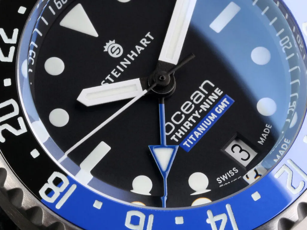Ocean 39 GMT Titanium Premium Ceramic