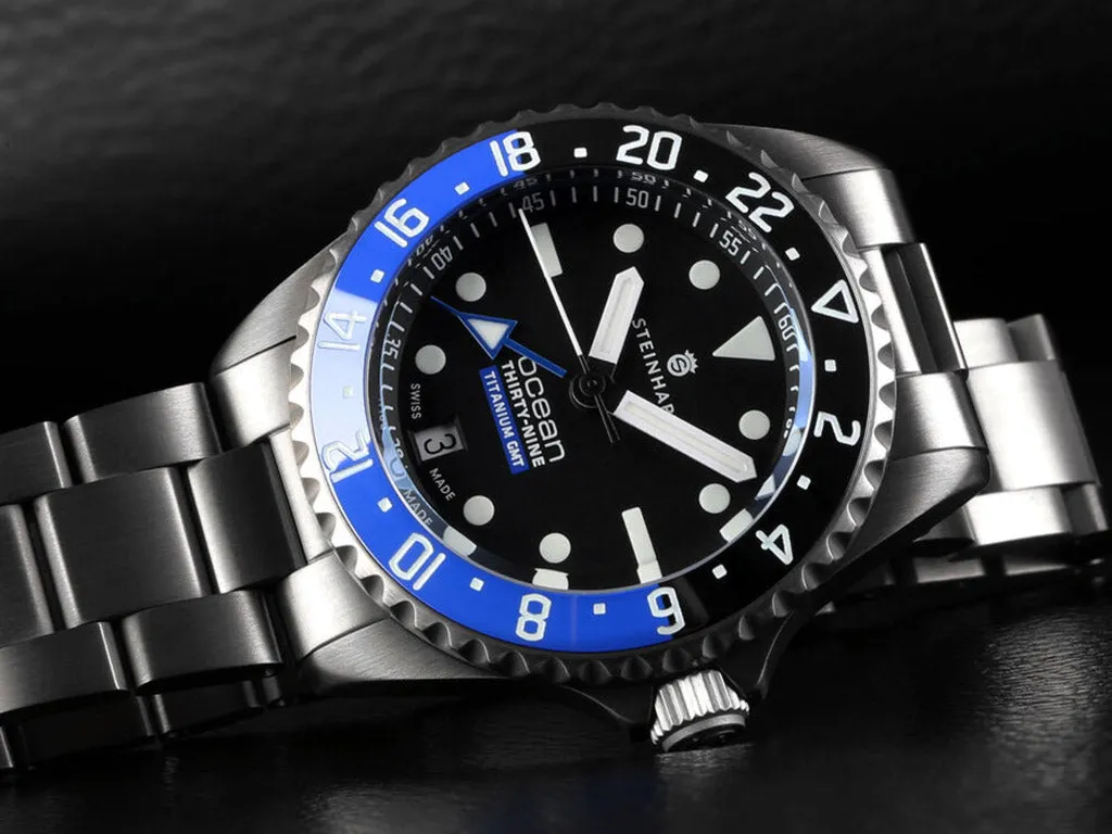 Ocean 39 GMT Titanium Premium Ceramic