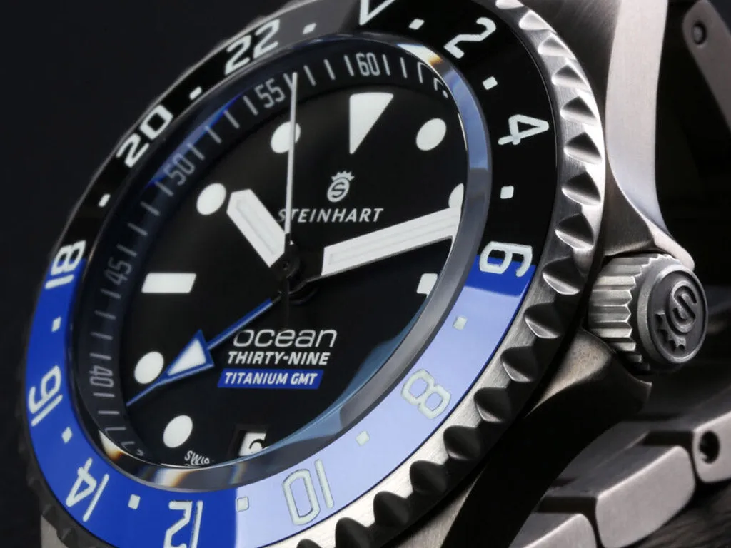 Ocean 39 GMT Titanium Premium Ceramic
