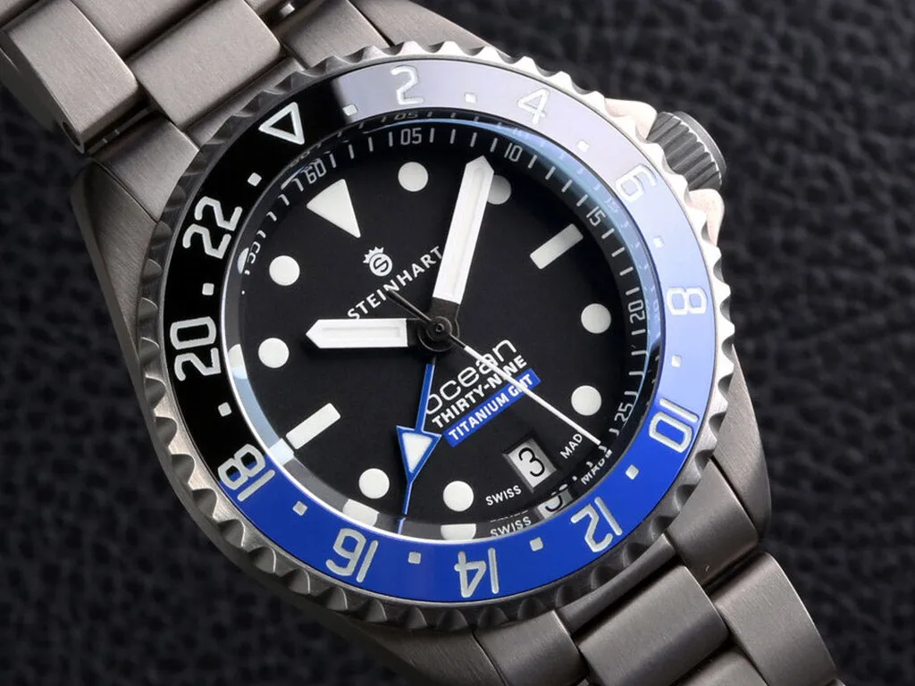 Ocean 39 GMT Titanium Premium Ceramic