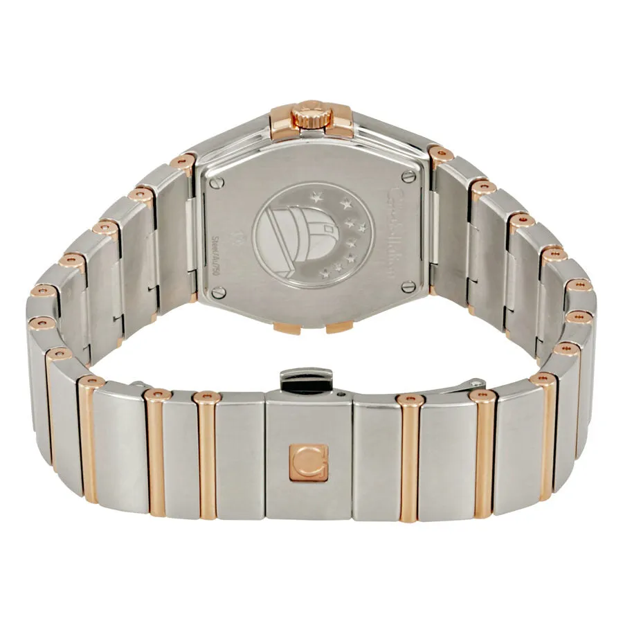 Omega Constellation Brown Dial Quartz Ladies Watch 123.20.27.60.63.002