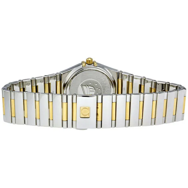 Omega Constellation Diamond 18kt Yellow Gold and Steel Ladies Watch 1376.71