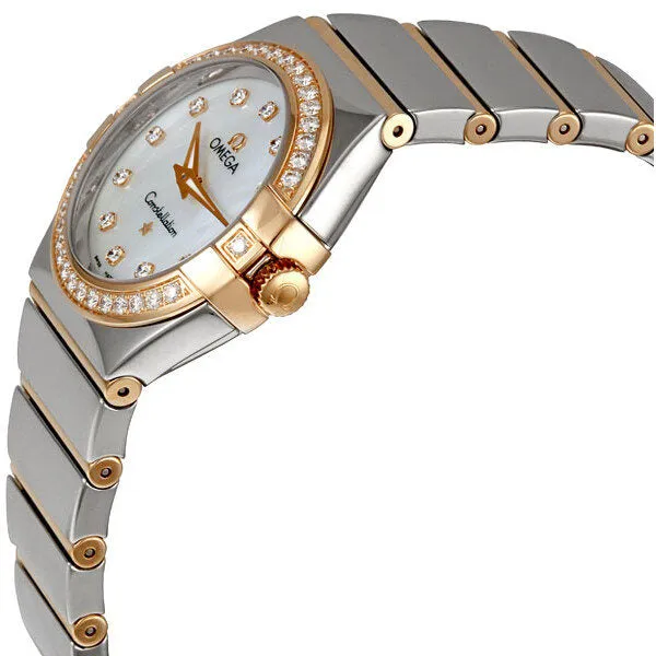 Omega Constellation Diamond Dial Ladies Watch 123.25.27.60.55.005