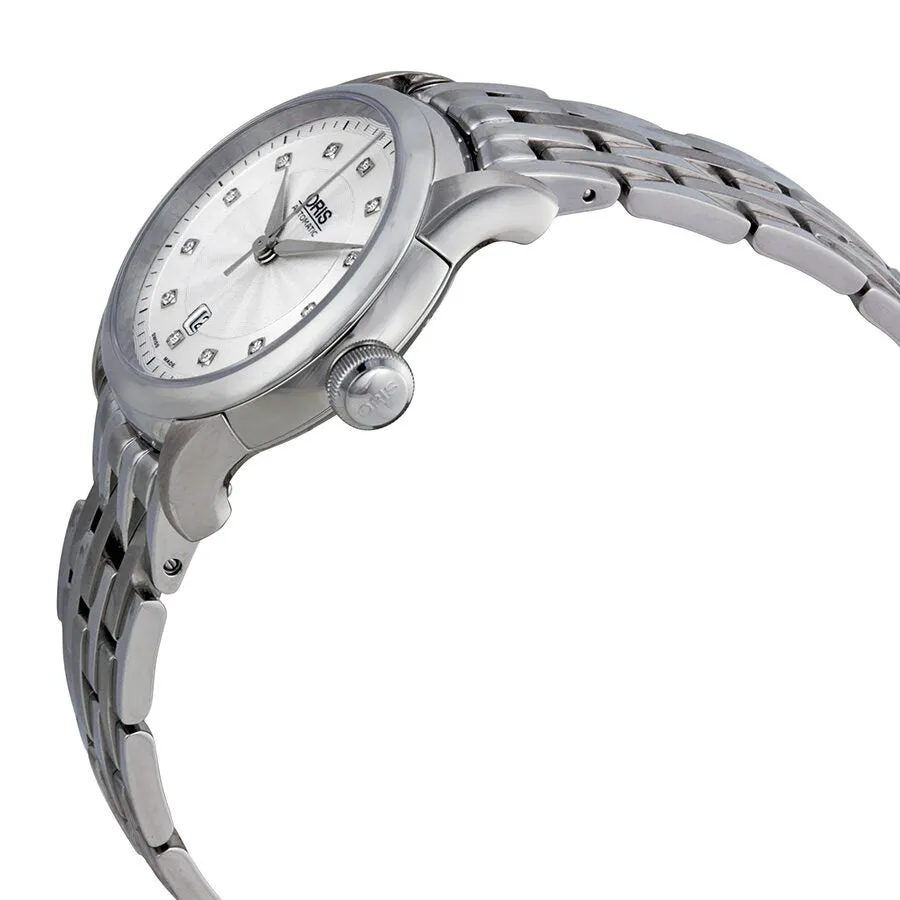 Oris Artelier Diamond Stainless Steel Ladies Watch 561-7604-4041MB