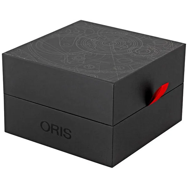 Oris Artelier Silver Guilloche Dial Mechanical Men's Watch 396-7580-4351LS