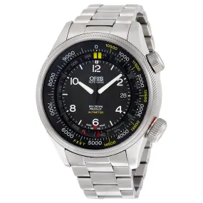 Oris Big Crown Pro Pilot Altimeter Black Dial Stainless Steel Men's Watch 733-7705-4134MB 01-733-7705-4134-set-8-23-19