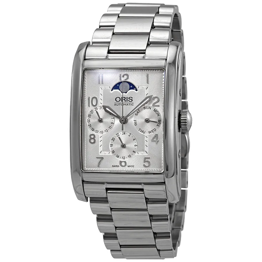 Oris Rectangular Complication Automatic Silver Dial Men's Watch 582-7694-4061MB 01 582 7694 4061-07 8 24 20