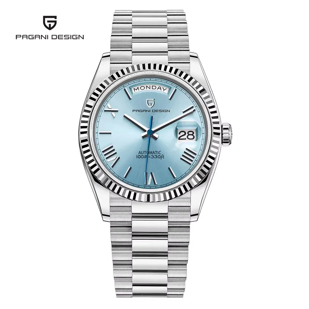 PAGANI DESIGN BB36 Automatic Watch for Men ST16 Men Mechanical Watches Diving Stainless Steel AR Sapphire Relogio Masculino 2023