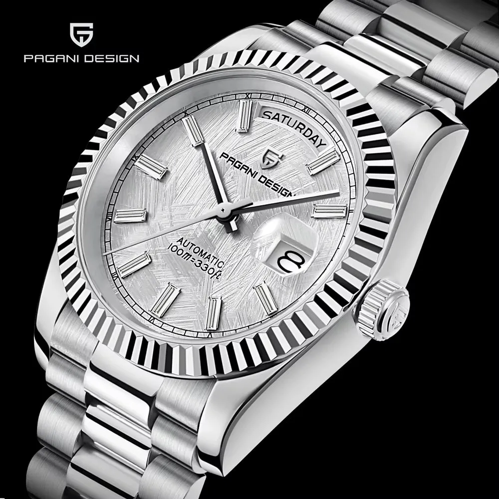 PAGANI DESIGN BB36 Automatic Watch for Men ST16 Men Mechanical Watches Diving Stainless Steel AR Sapphire Relogio Masculino 2023