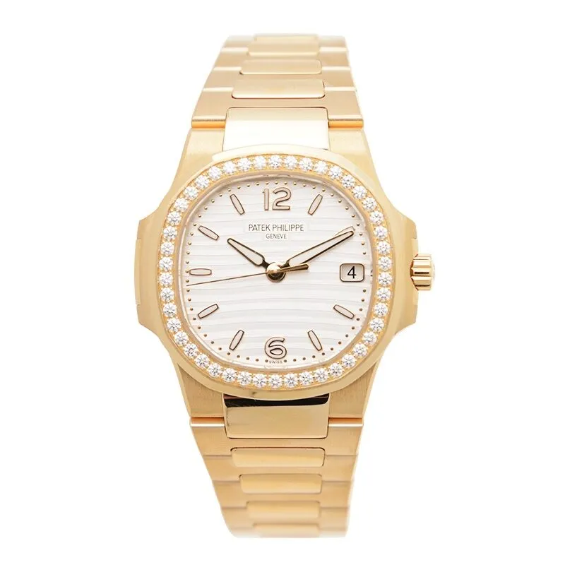 Patek Philippe 18kt Rose Gold Diamond Ladies Watch 7010-1R-011 7010/1R-011