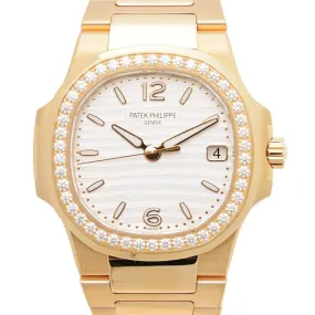 Patek Philippe 18kt Rose Gold Diamond Ladies Watch 7010-1R-011 7010/1R-011
