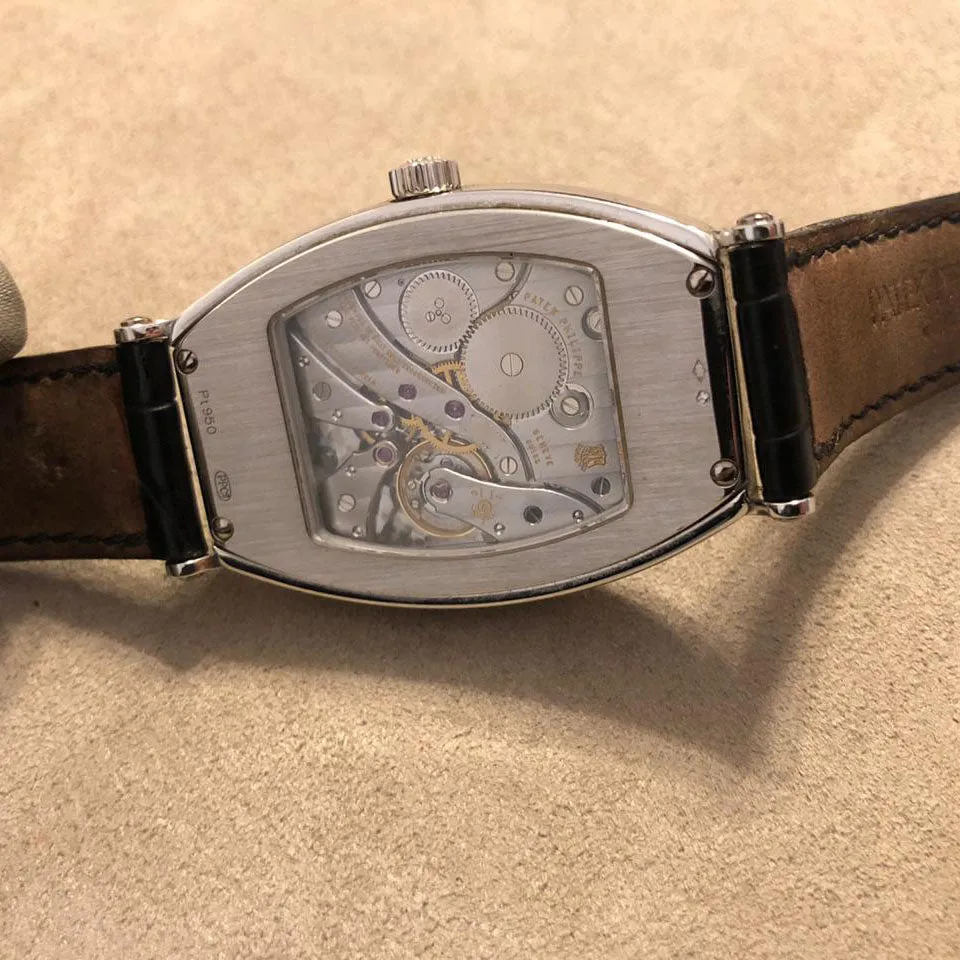 Patek Philippe Chronometro Gondolo Platinum Men`s Watch