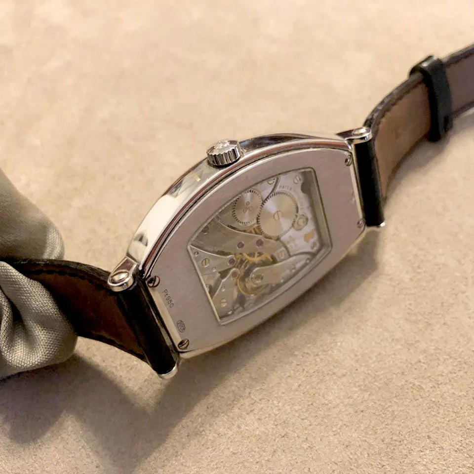 Patek Philippe Chronometro Gondolo Platinum Men`s Watch