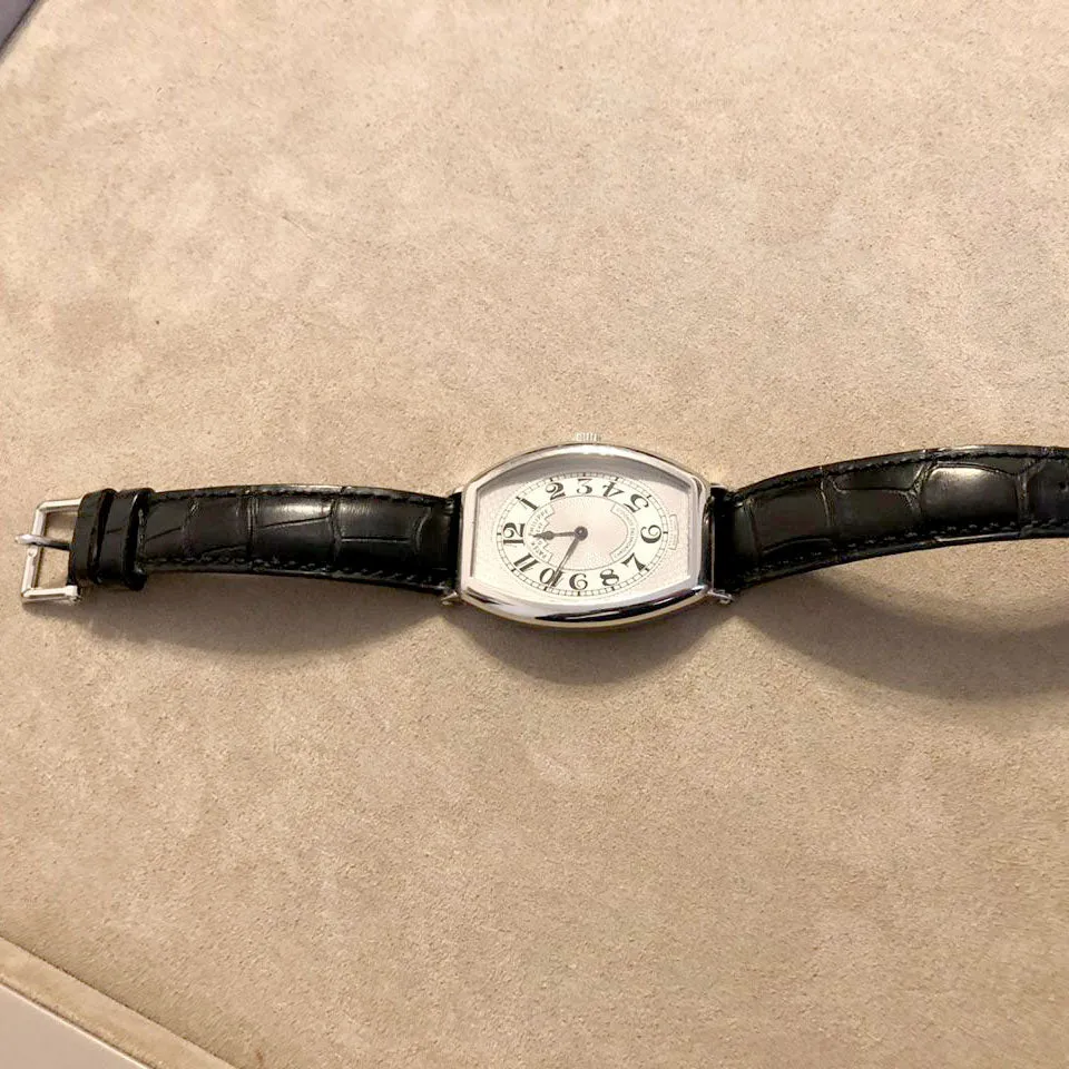 Patek Philippe Chronometro Gondolo Platinum Men`s Watch