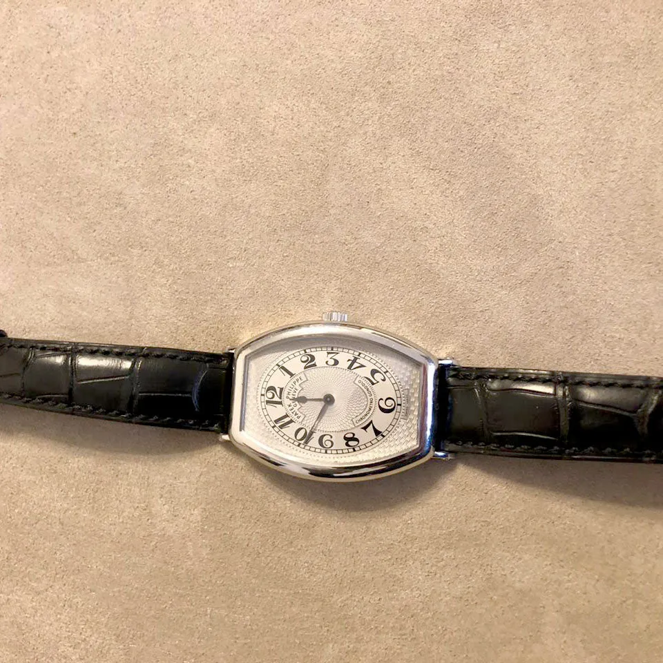 Patek Philippe Chronometro Gondolo Platinum Men`s Watch