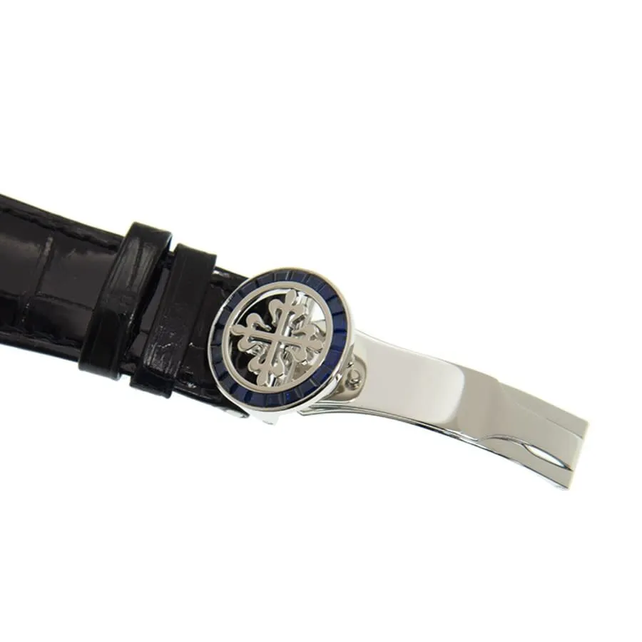 Patek Philippe Grand Complications Perpetual Chronograph Hand Wind Diamond Black Dial Men's Watch 5271-11P-001
