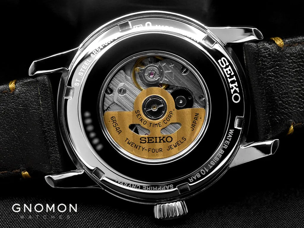 Presage Craftsmanship Urushi GMT Lacquer Black Ref. SARH001