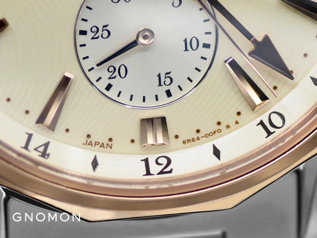 Presage Ocean Traveler GMT Champagne Ref. SARF012