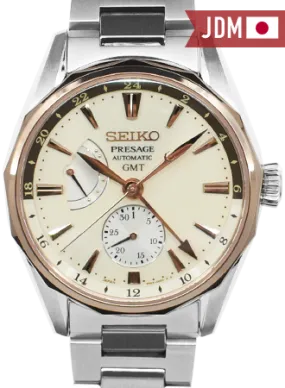 Presage Ocean Traveler GMT Champagne Ref. SARF012
