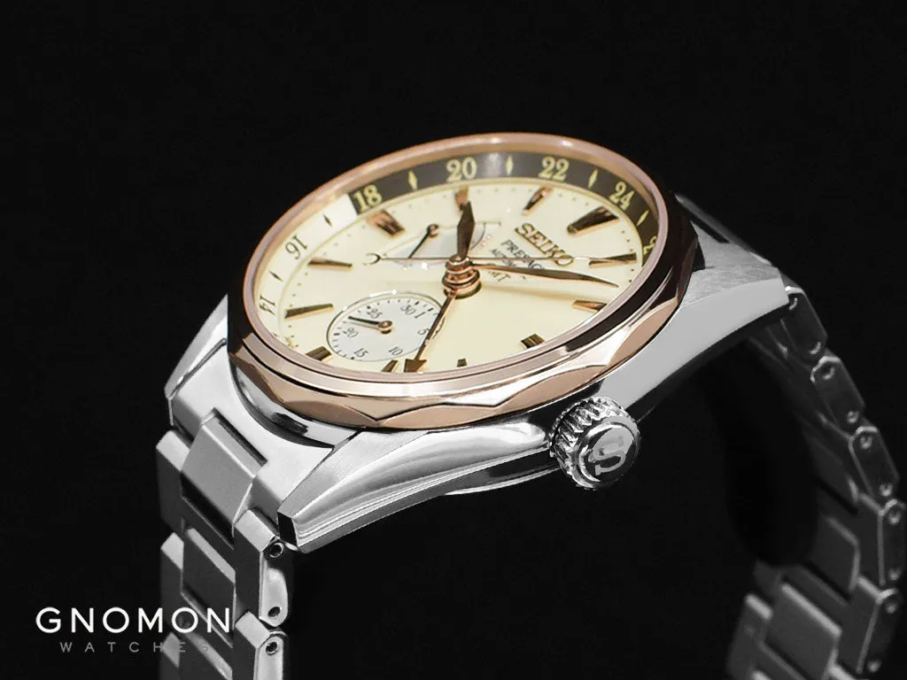 Presage Ocean Traveler GMT Champagne Ref. SARF012