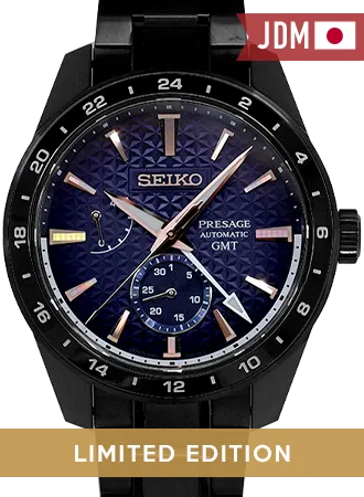 Presage Sharp Edged GMT “Akebono“ - Ltd Ed 2000pcs Ref. SARF023
