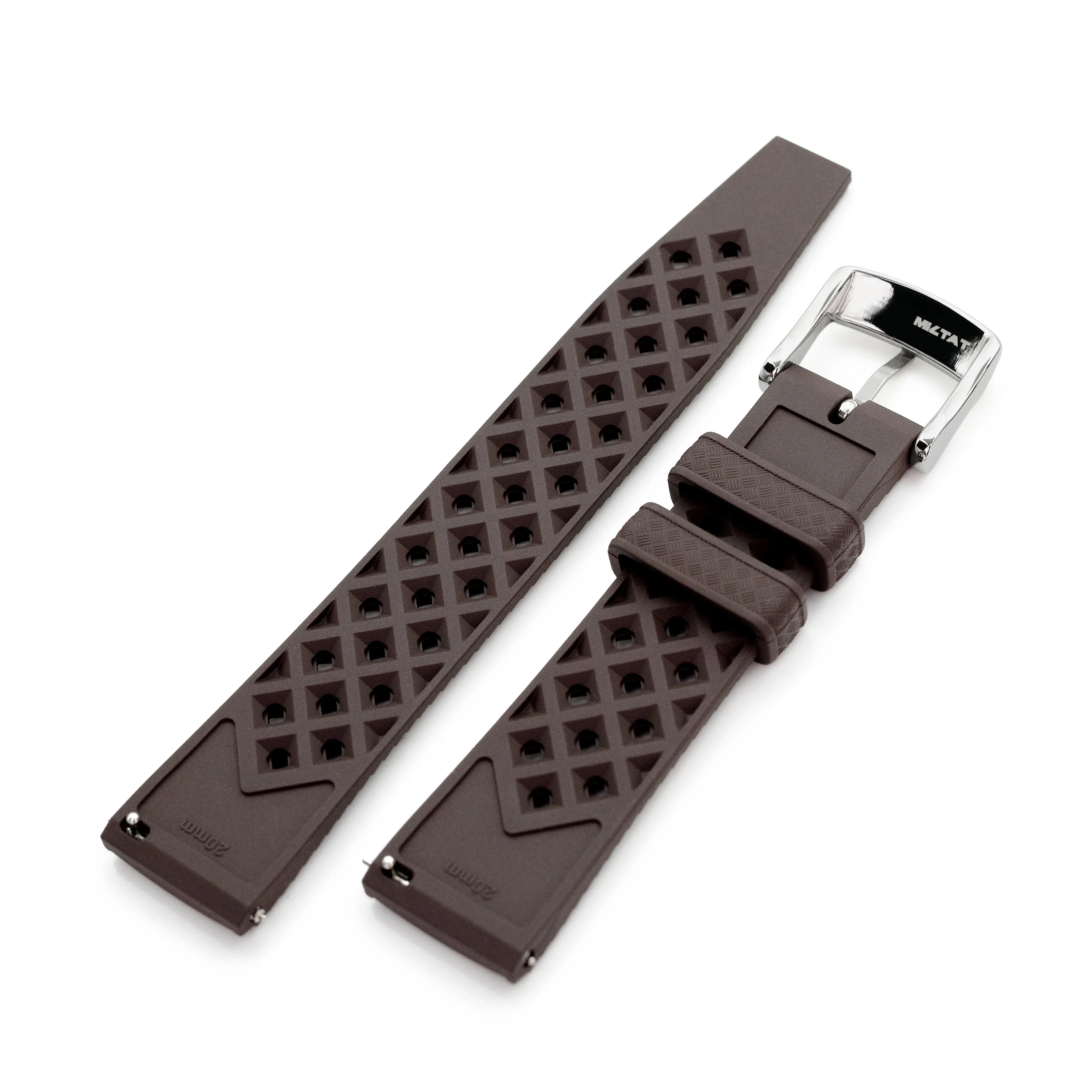 Quick Release Tropical-Style FKM rubber, Dark Brown