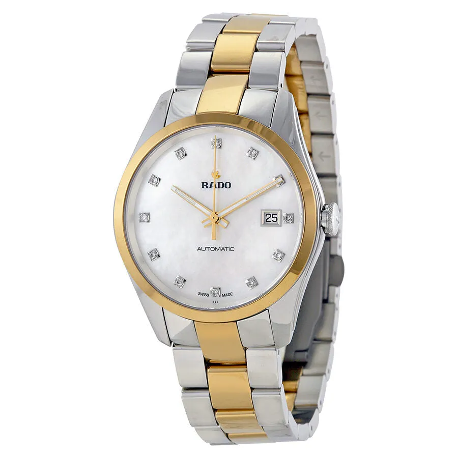 Rado Hyperchrome Jubile Mother of Pearl Dial Steel And Ceramos Watch R32979902