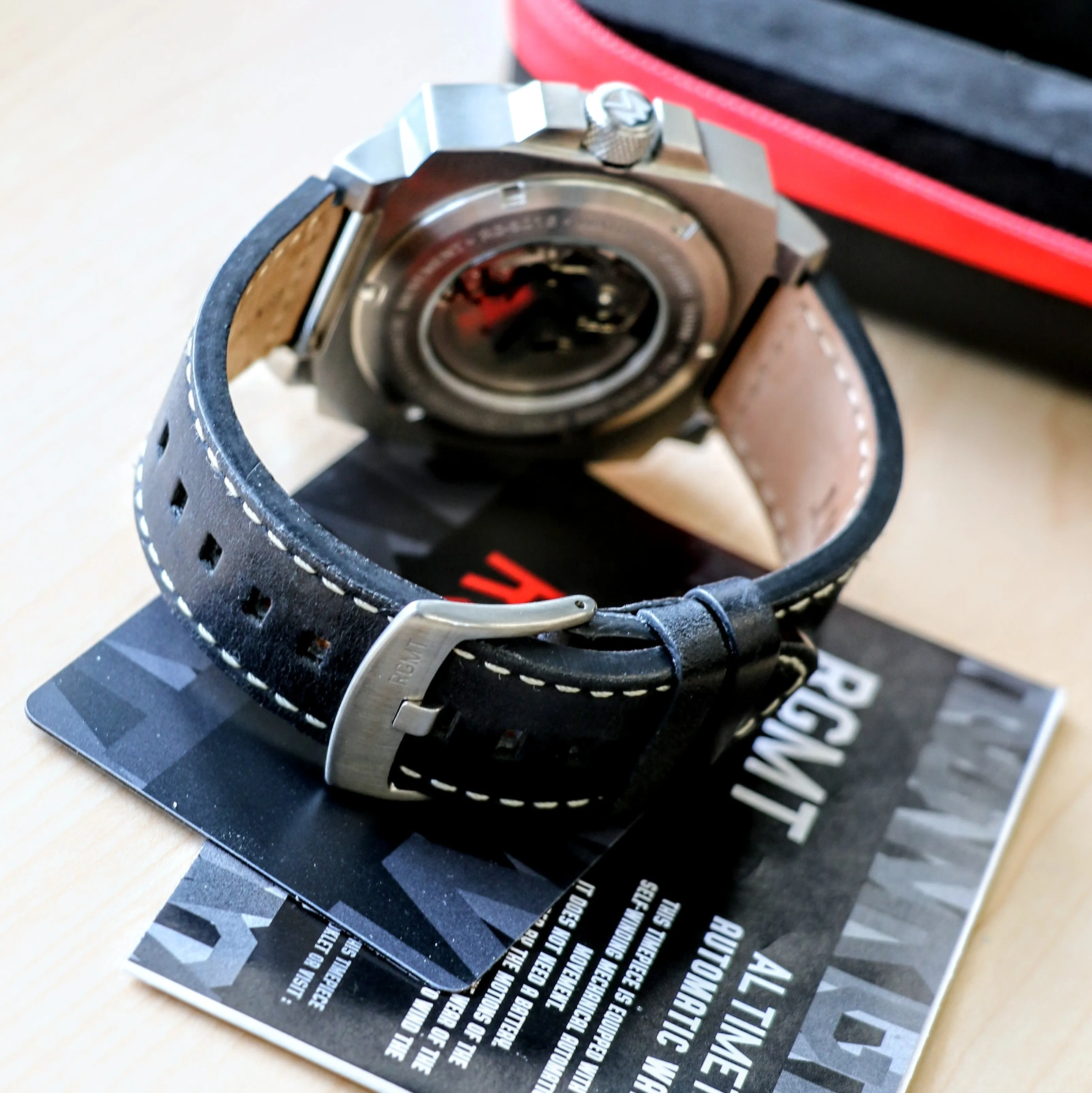 RGMT Altimeter Automatic Watch 24 Jewels NH35A - RG-8016 - ALL Original, Box & Papers!