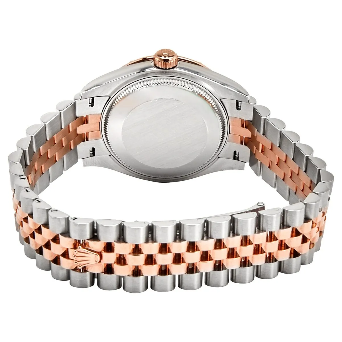 Rolex Datejust 31 Dark Rhodium Dial Ladies Steel and 18kt Everose Gold Jubilee Watch 278341DRRDJ