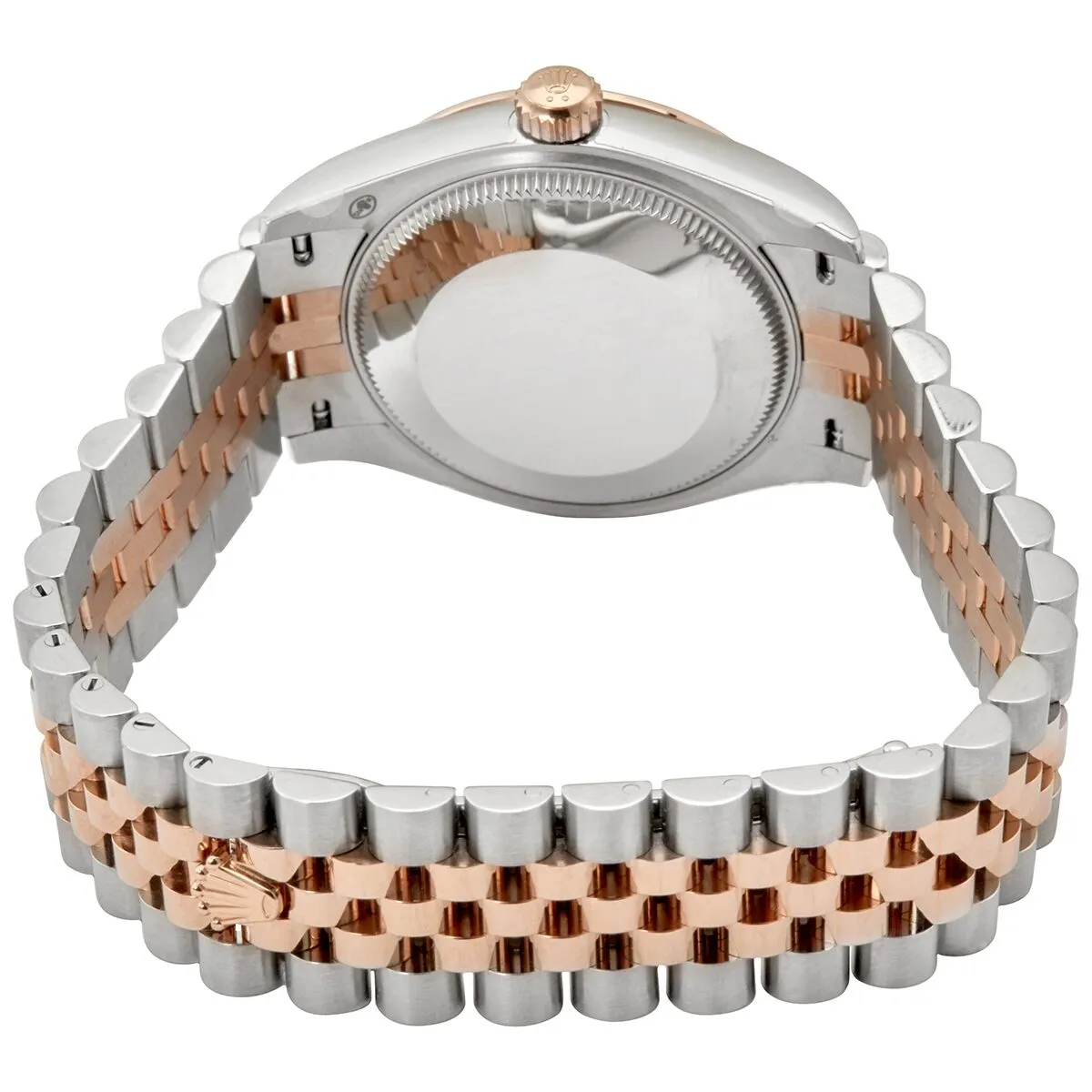 Rolex Datejust 31 Rose Diamond Dial Automatic Ladies Steel and 18kt Everose Gold Jubilee Watch 278271PKDJ