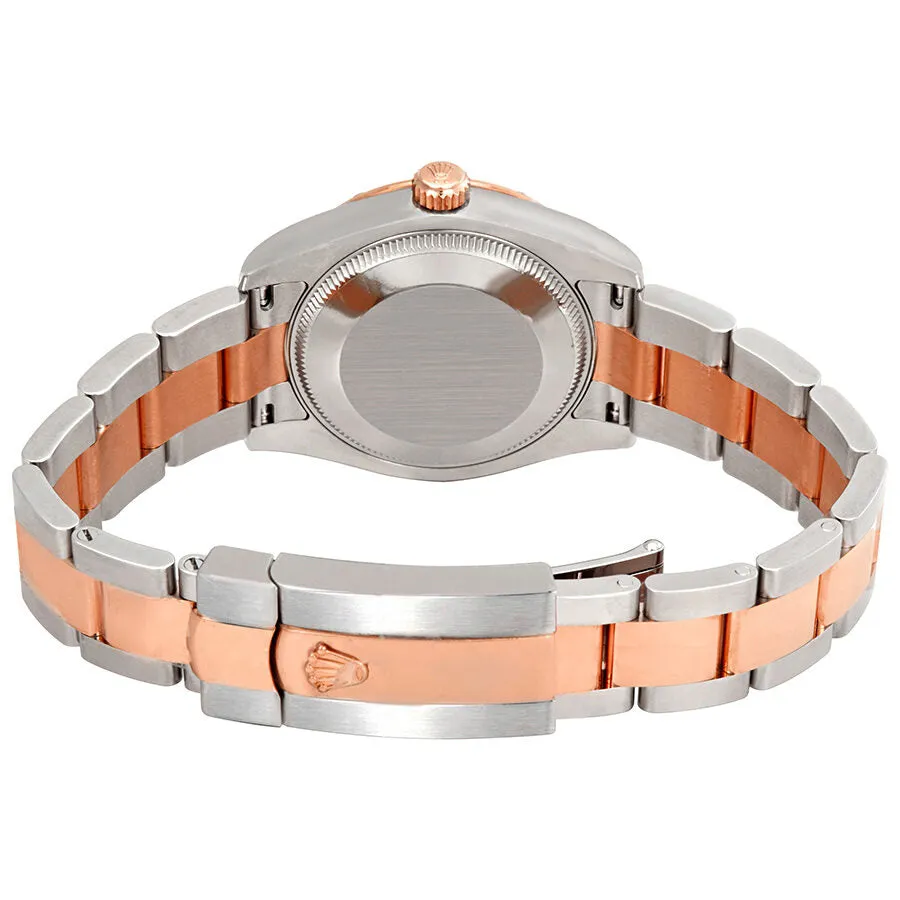Rolex Datejust 31 White Diamond Dial Ladies Steel and 18K Everose Gold  Oyster Watch 178341WDO