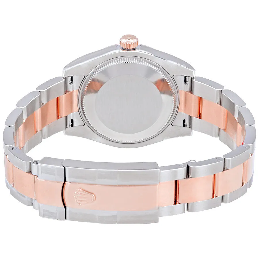 Rolex Datejust Lady 31 Purple Dial Stainless Steel and 18K Everose Gold Oyster Bracelet Automatic Watch 178271PURDO