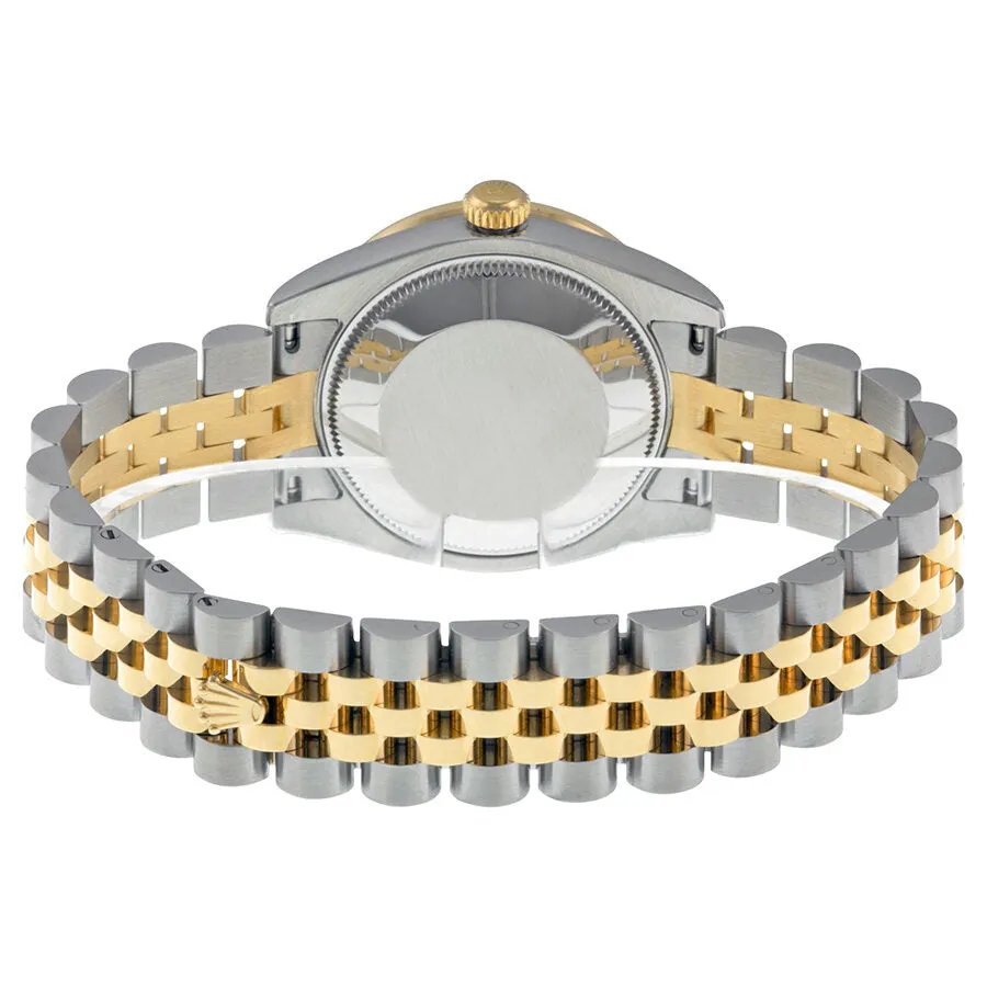Rolex Datejust Lady 31 Silver Diamond Dial Steel and 18K Yellow Gold Jubilee Watch 178383SDJ