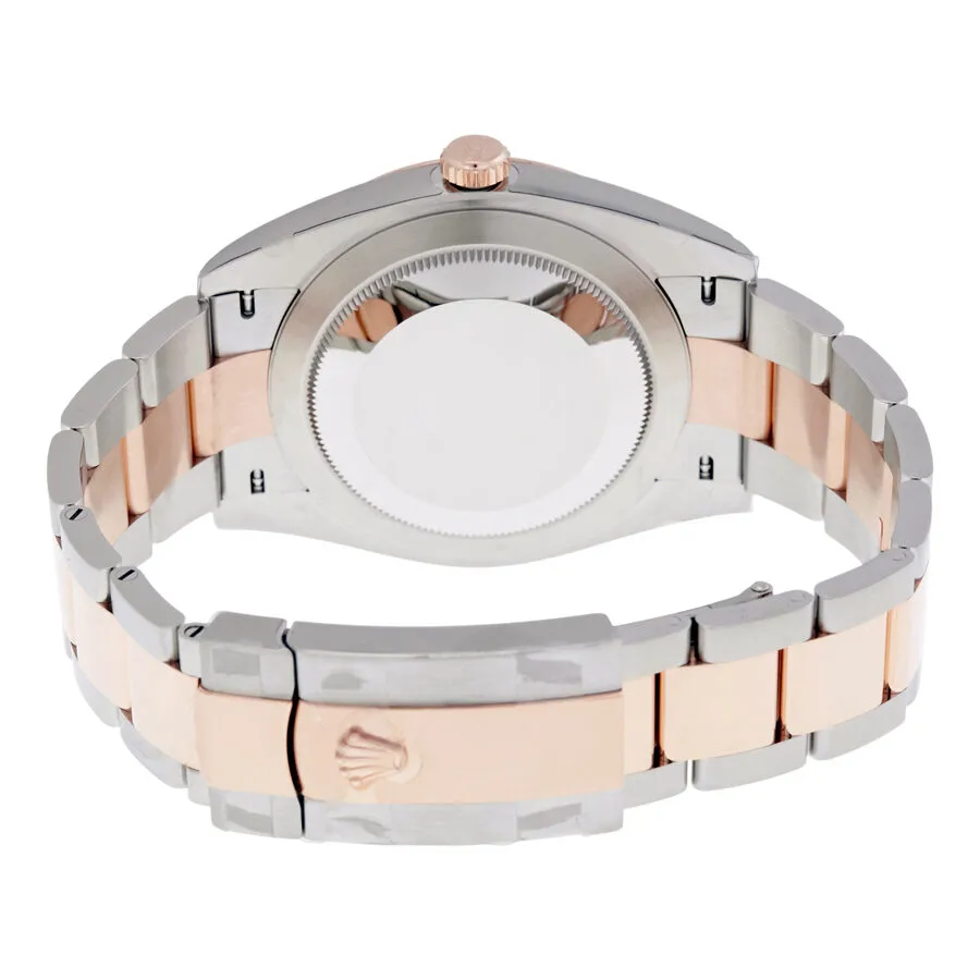 Rolex Datejust Sundust Diamond Dial Steel and 18 Everose Gold Men's Watch 126331SNDO