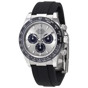 Rolex Oyster Perpetual Cosmograph Daytona 18K White Gold Men's Chronograph Watch 116519LN