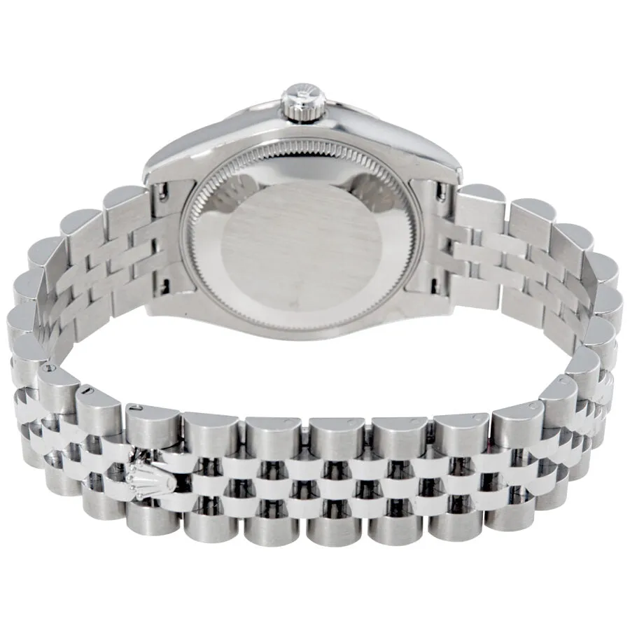 Rolex Oyster Perpetual Datejust 31 Purple Dial Stainless Steel Jubilee Bracelet Automatic Ladies Watch 178344PRDJ