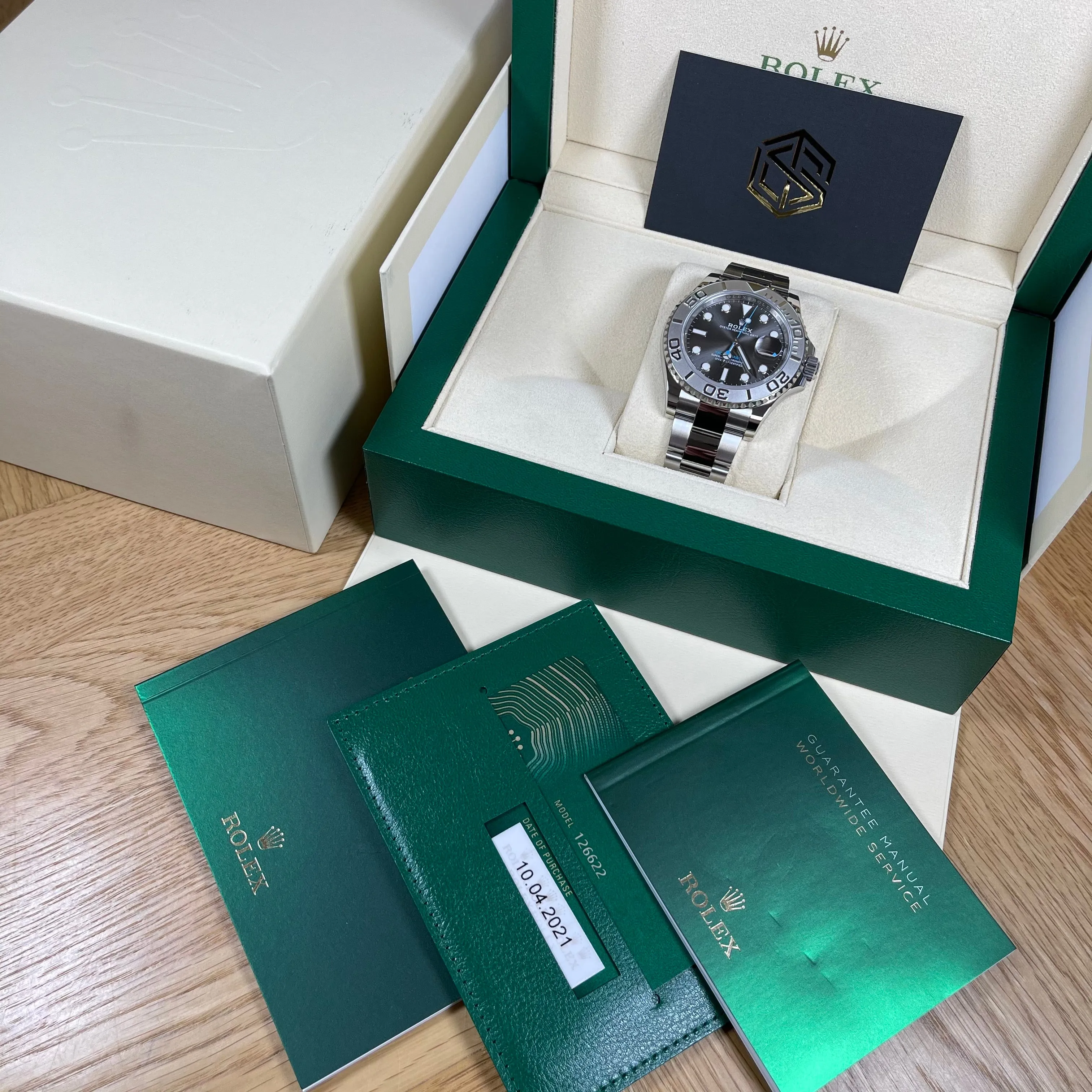 Rolex Yacht-Master 40 126622 Rhodium Dial 2021 New Unworn Watch