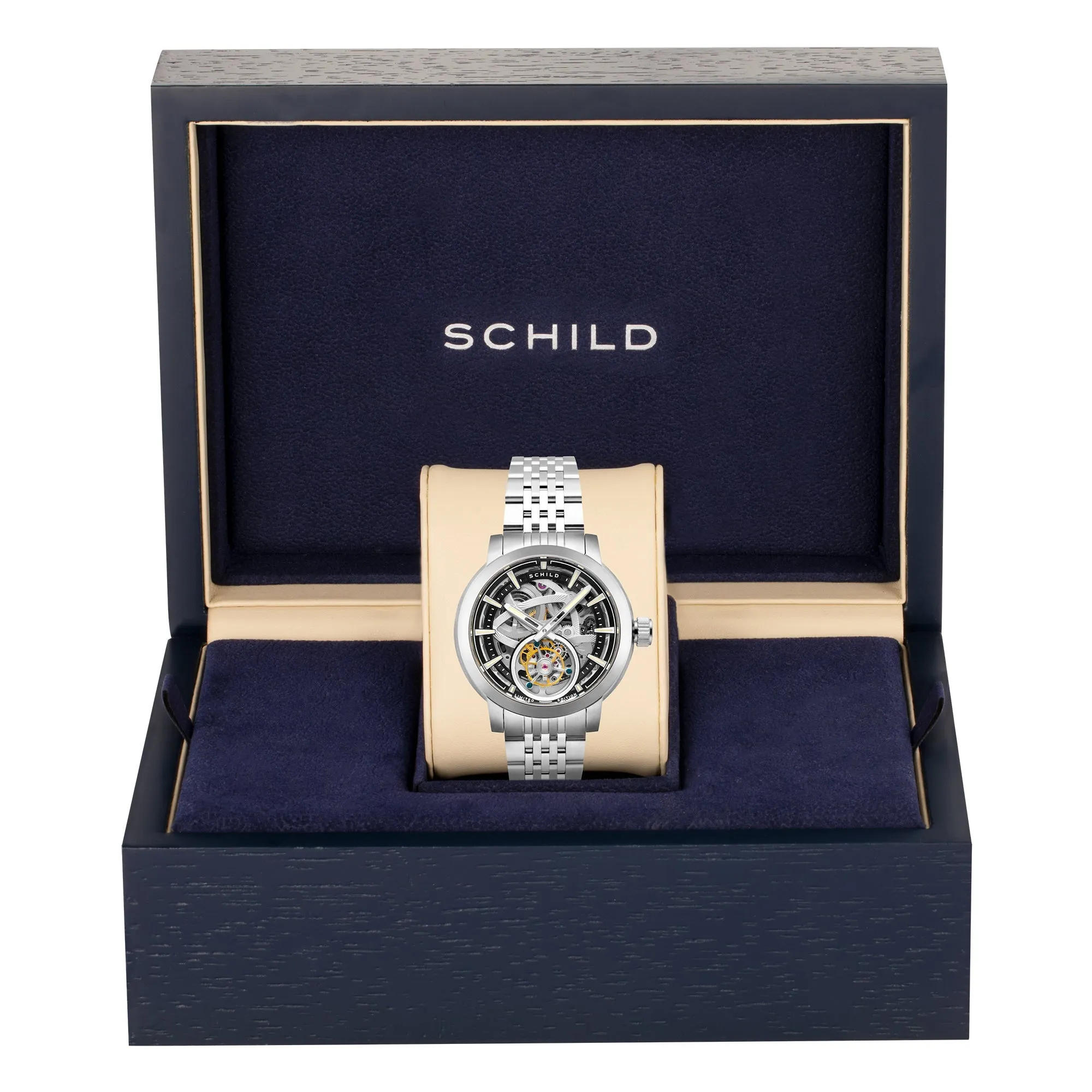 Schild Heinrich Tourbillon Raven Men's Watch  SC-1006-11