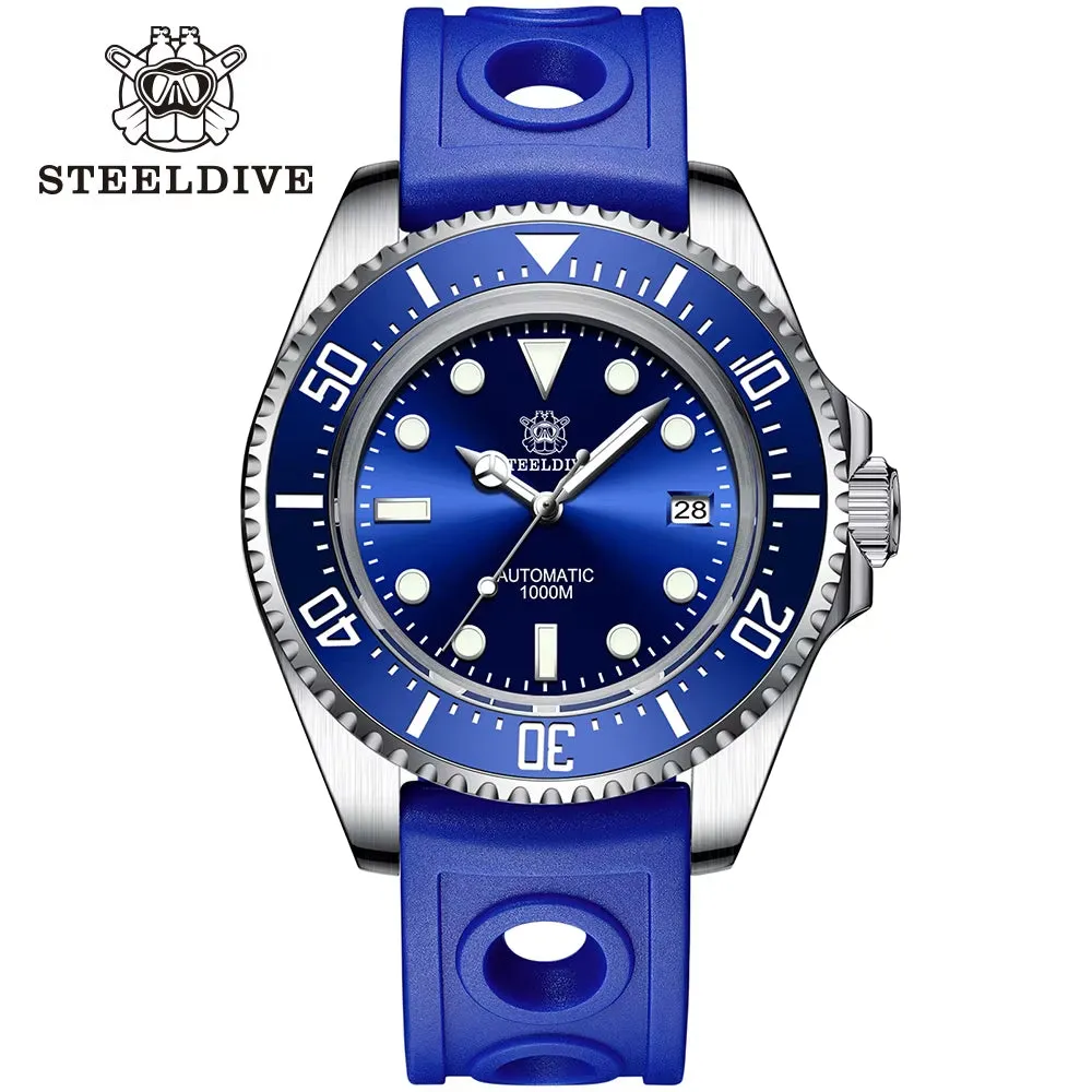 SD1964 New Arrival 2021 Oversize 45.4Mm Stainless Steel 1000M Waterproof NH35 Automatic Mens Dive Watch with Valve